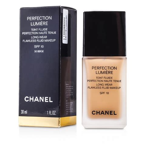 chanel perfection lumiere spf 10 30 beige|Chanel foundation match.